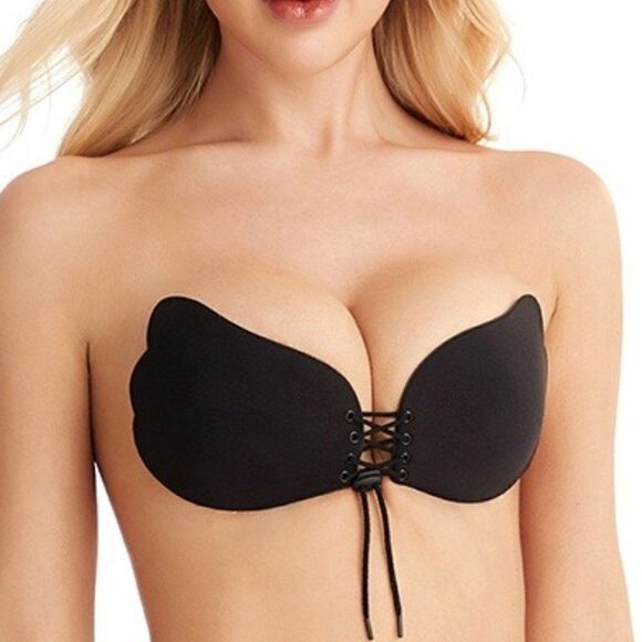 NWT Fleur Cachee Adhesive Strapless Invisible Push Up Bra - Picture 1 of 7
